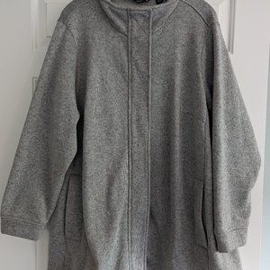 Land's End Sweater Fleece Jacket 2X